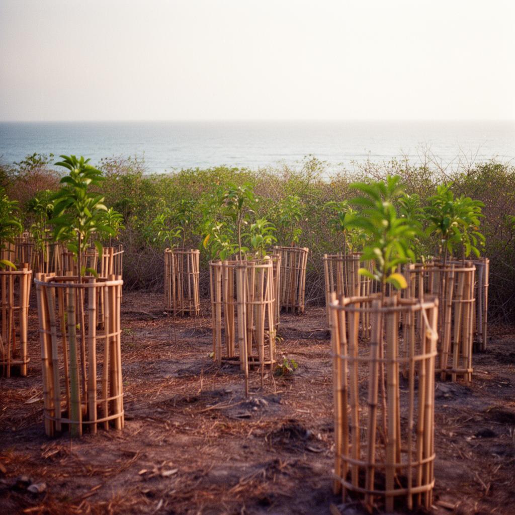 Reforestation côtière à Chacocente — Nicaragua