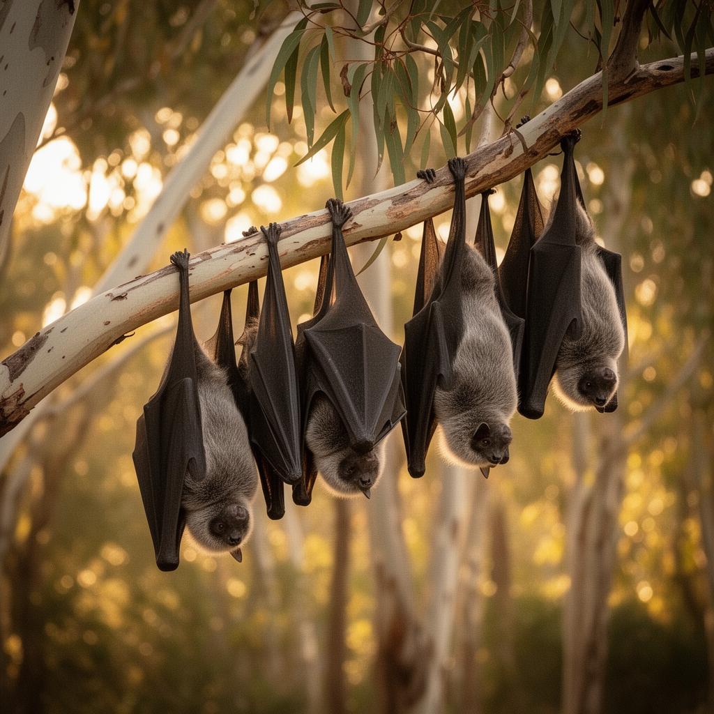 Sanctuaire pour roussettes à tête grise — Australie