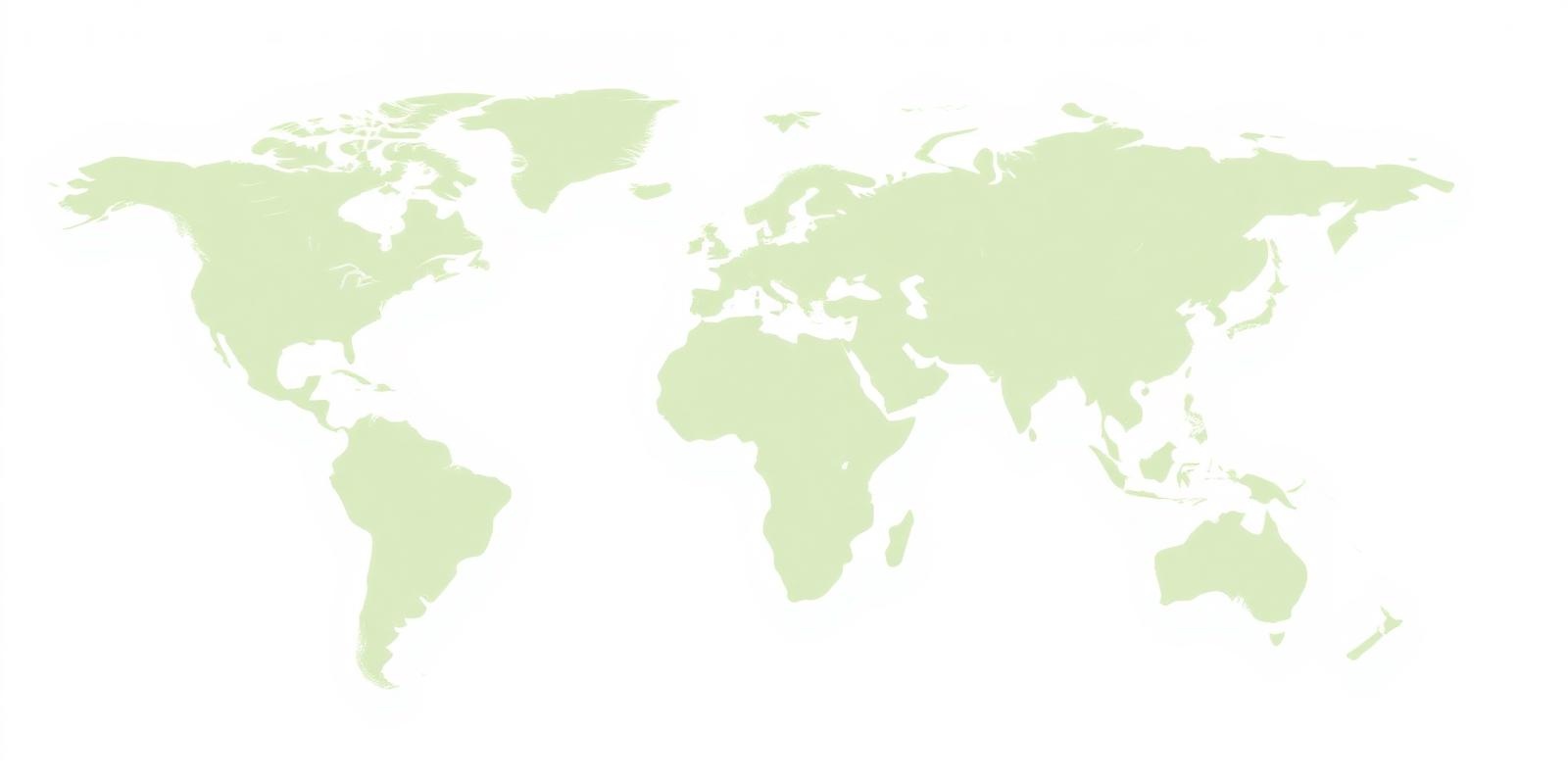 Carte du monde des programmes biodiversité soutenus par Kanopë